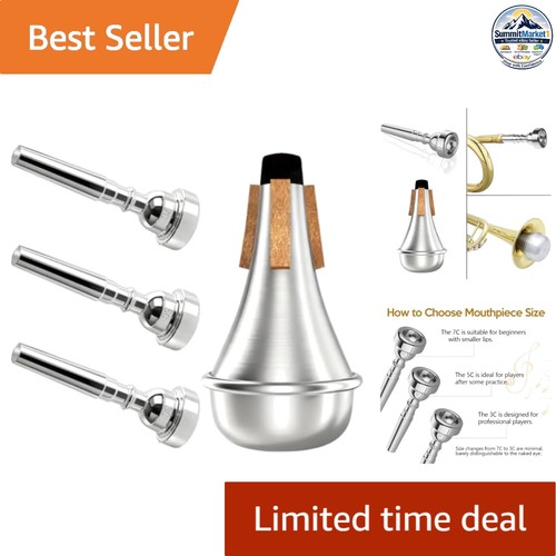 Trumpet mouthpiece set 5c - set,