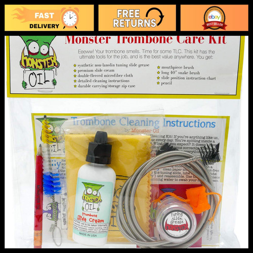 Trombone care cleaning kit - cleaning,