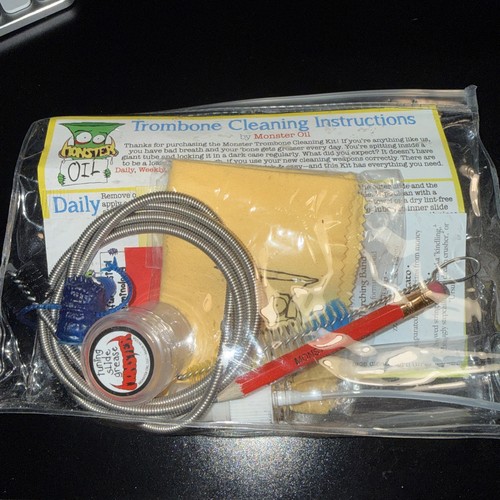 Trombone care cleaning kit - care, &